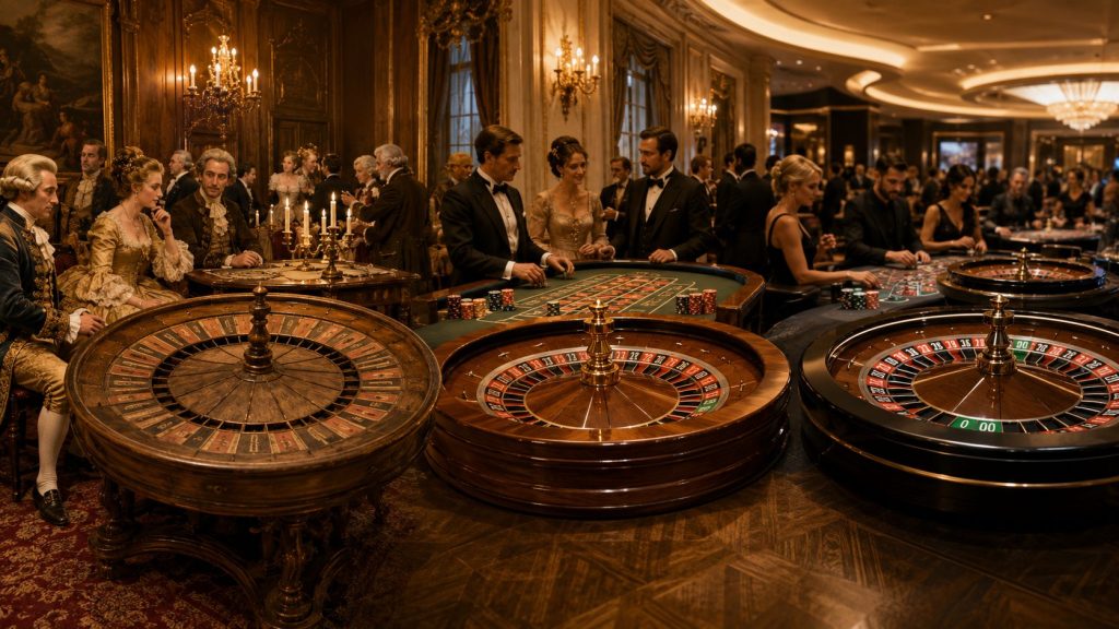 Evolución del cilindro de la ruleta y origen de sus variantes
